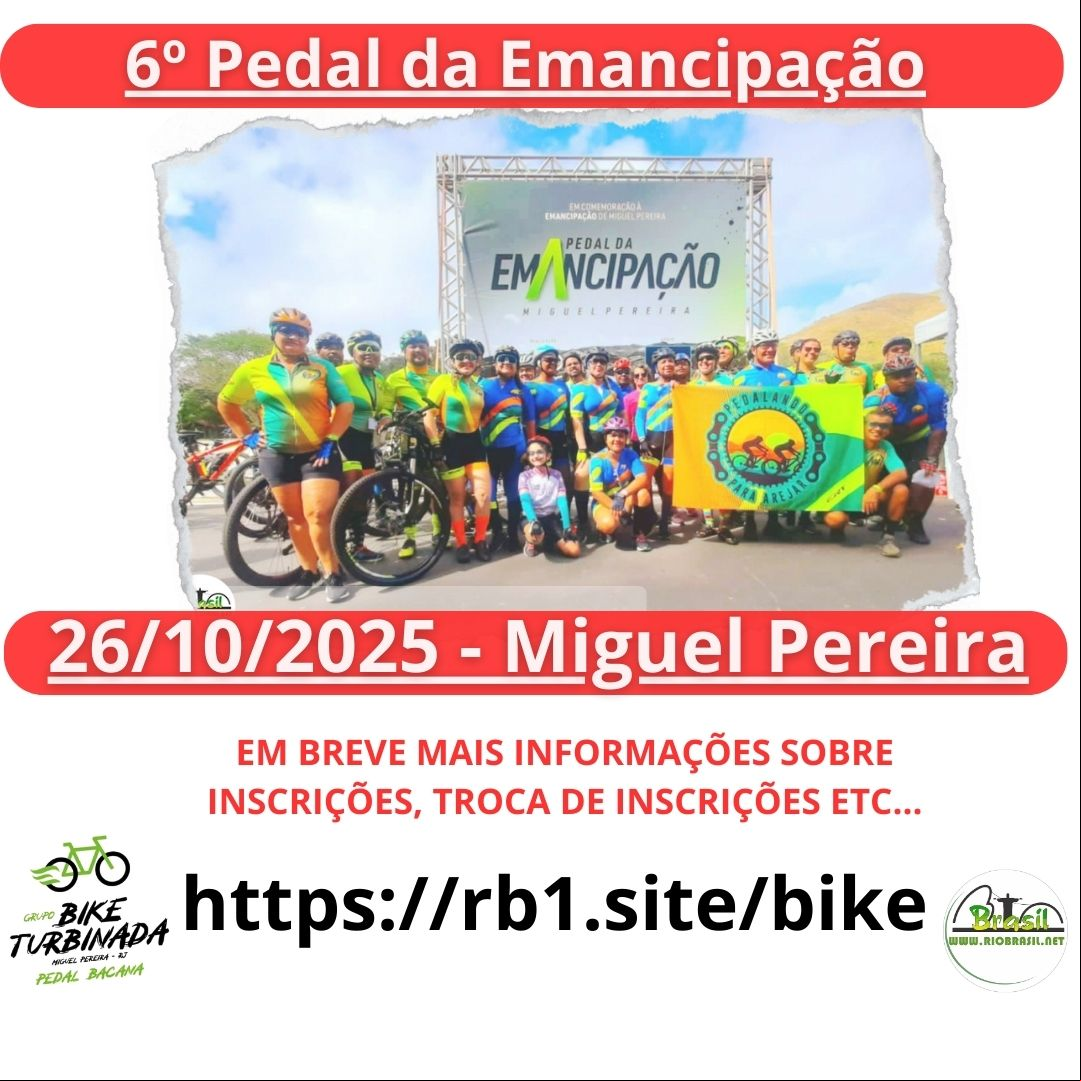 6º PEDAL DA EMANCIPAÇÃO