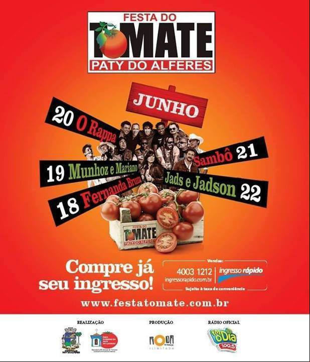 FESTA DO TOMATE 2014 - SÁBADO - SAMBÔ