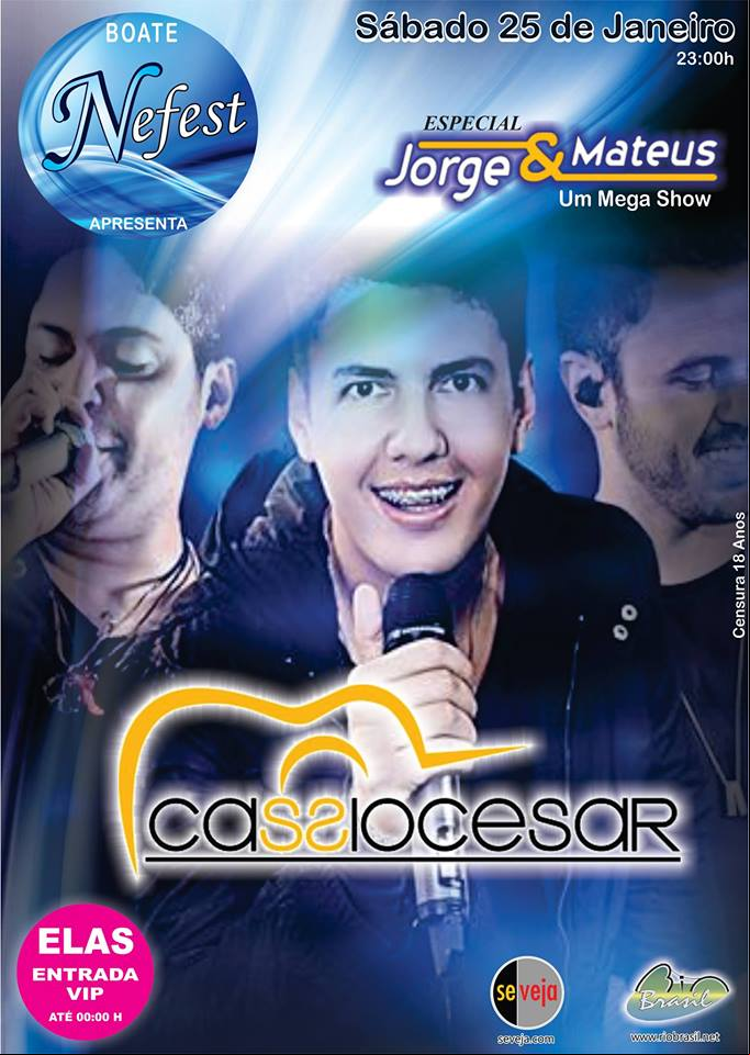 CASSIO CESAR NA NEFEST - ESPECIAL JORGE 