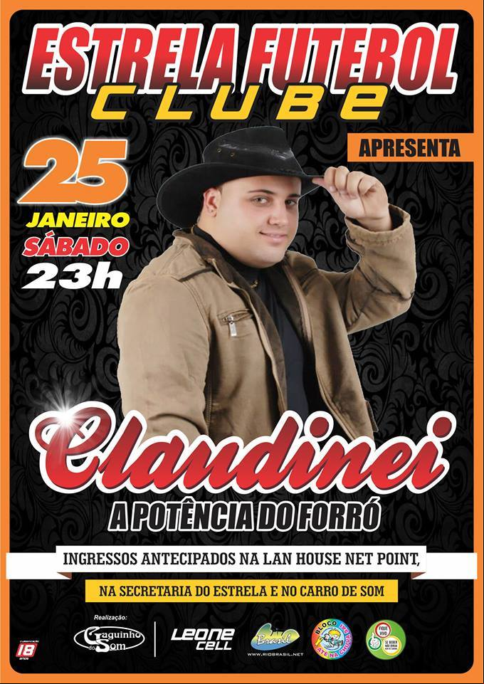CLAUDINEI A POTÊNCIA DO FORRÓ NO ESTRELA