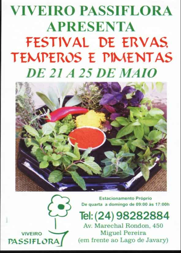 21,22,23,24 e 25 de maio - FESTIVAL DE E