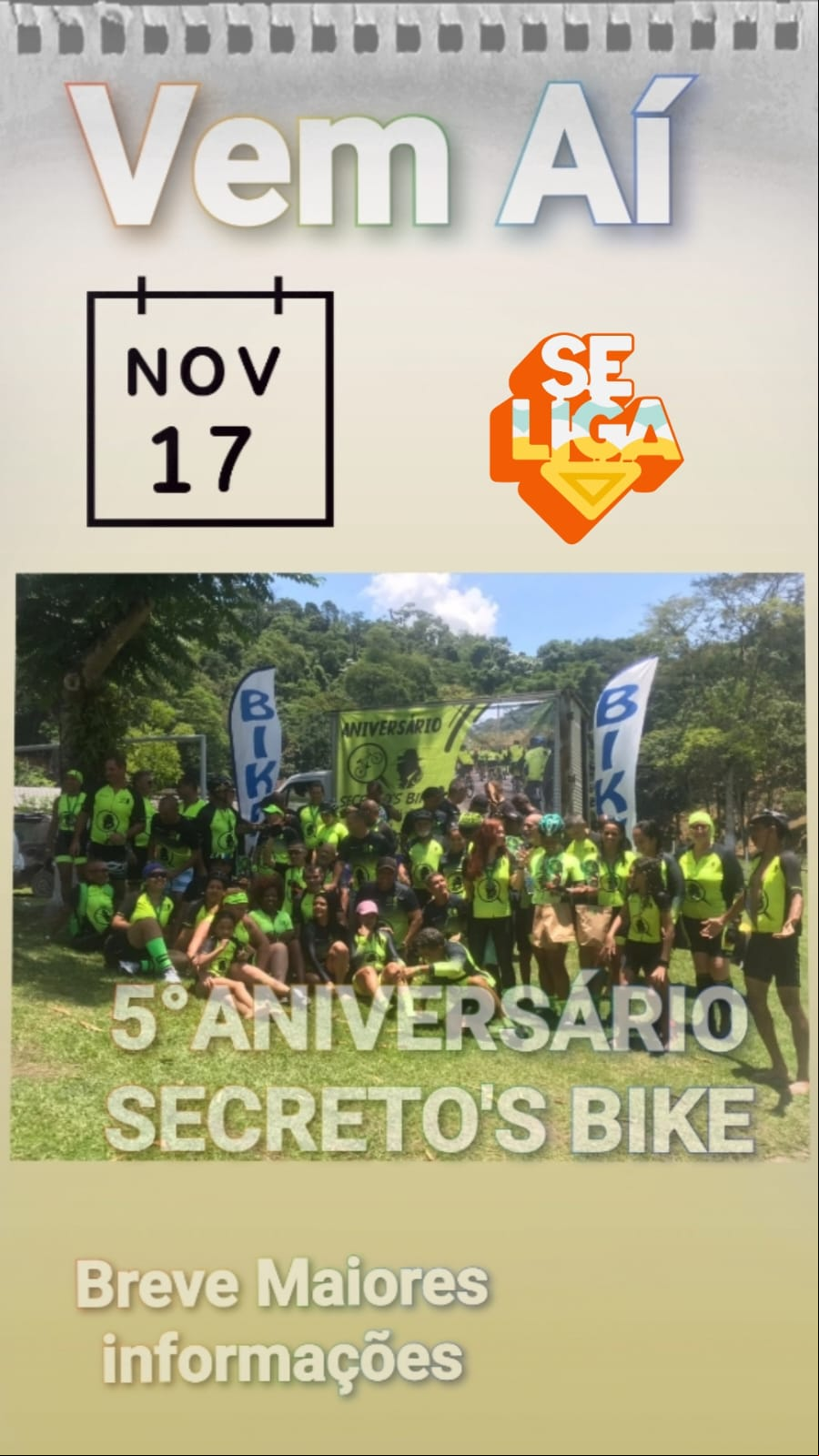 5º Aniversário Secreto´s Bike