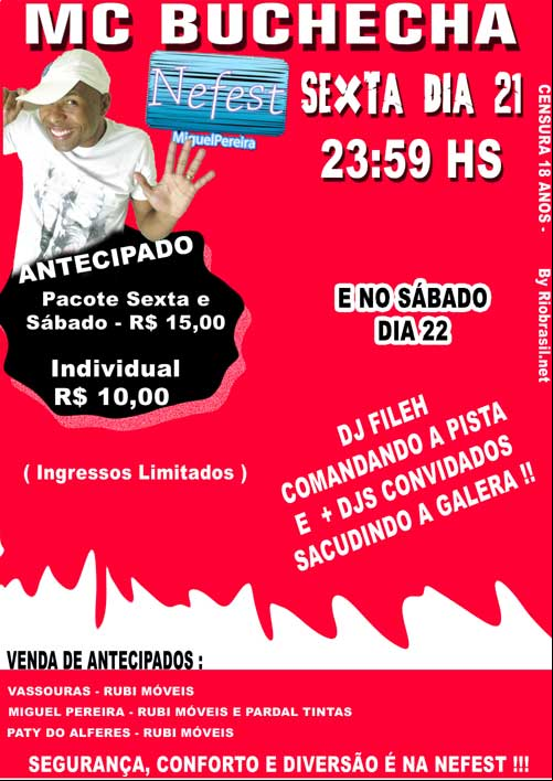 Mc Buchecha na Boate Nefest