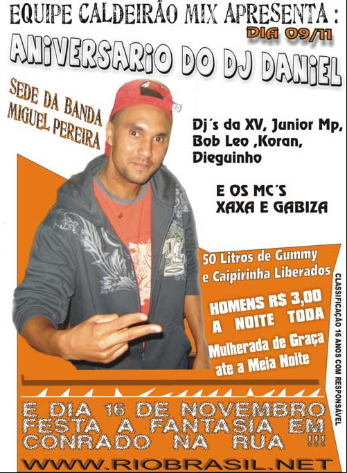 Aniversário do Dj Daniel