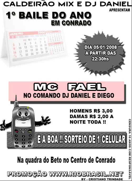 Primeiro evento do ano em Conrado